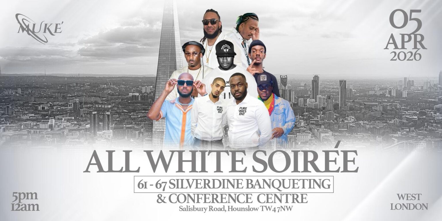 All White Soiree event header presented by MUKé Life